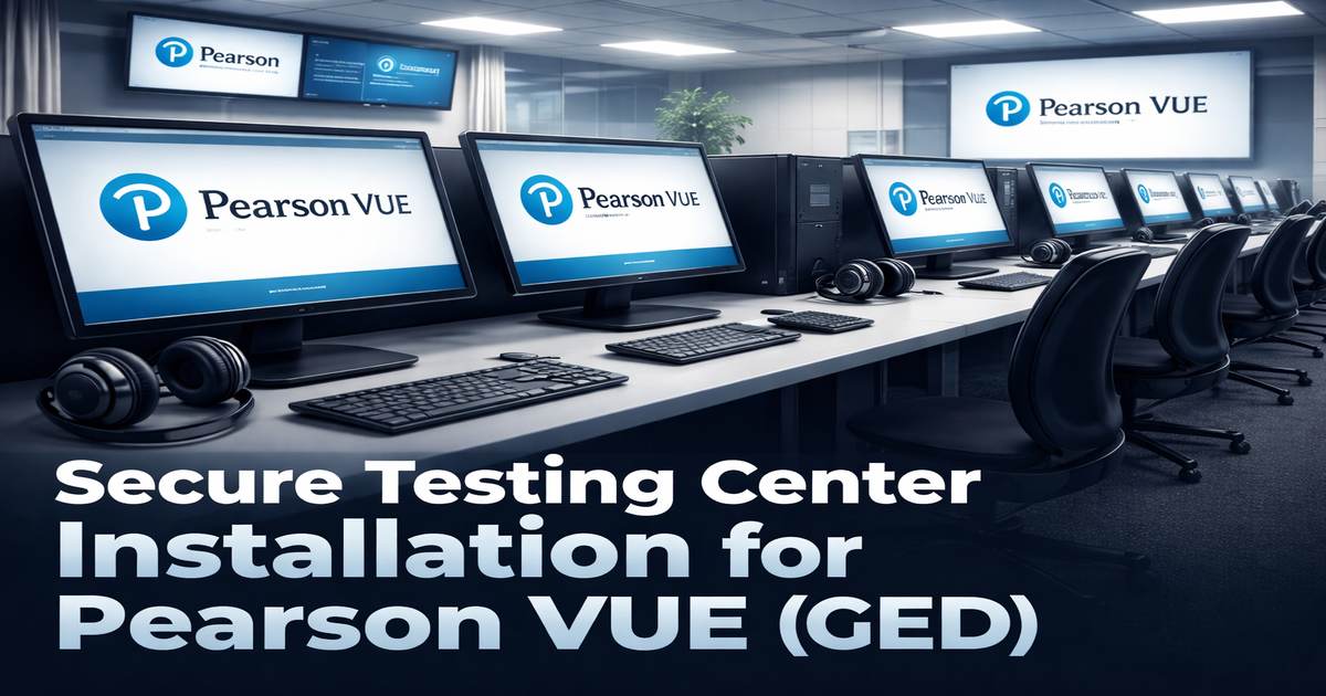 Secure Testing Center Installation for Pearson VUE (GED) thumbnail
