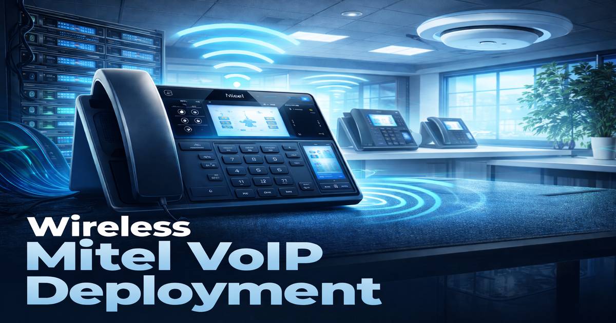 Wireless Mitel VoIP Deployment thumbnail